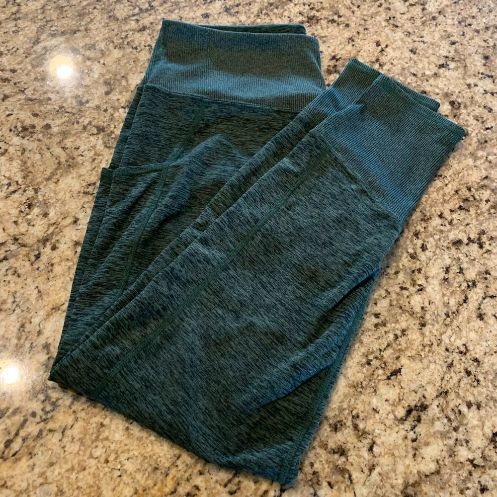 Kirkland Jogger Leggings Dark Green Sz XL